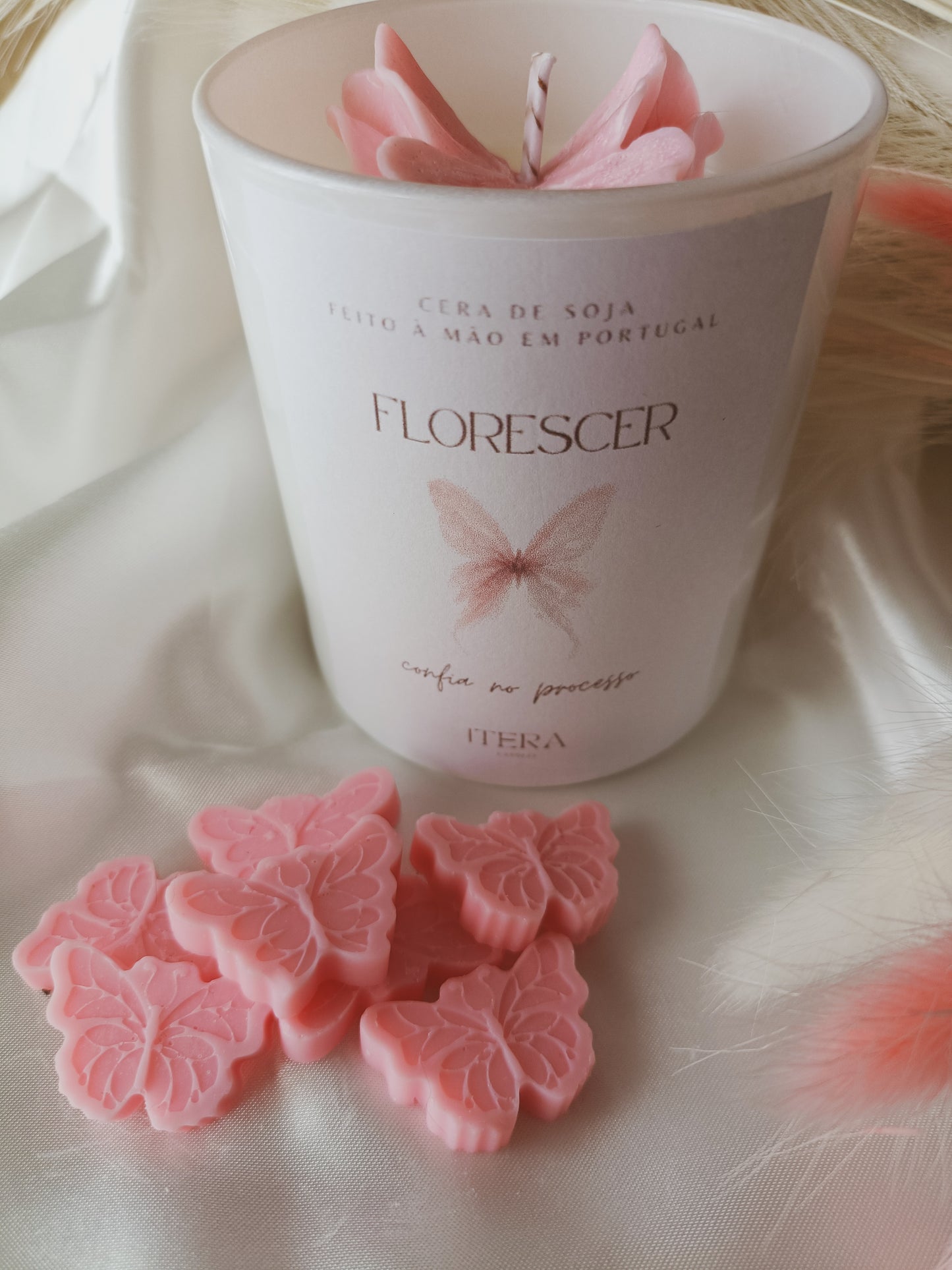 Wax melts Florescer
