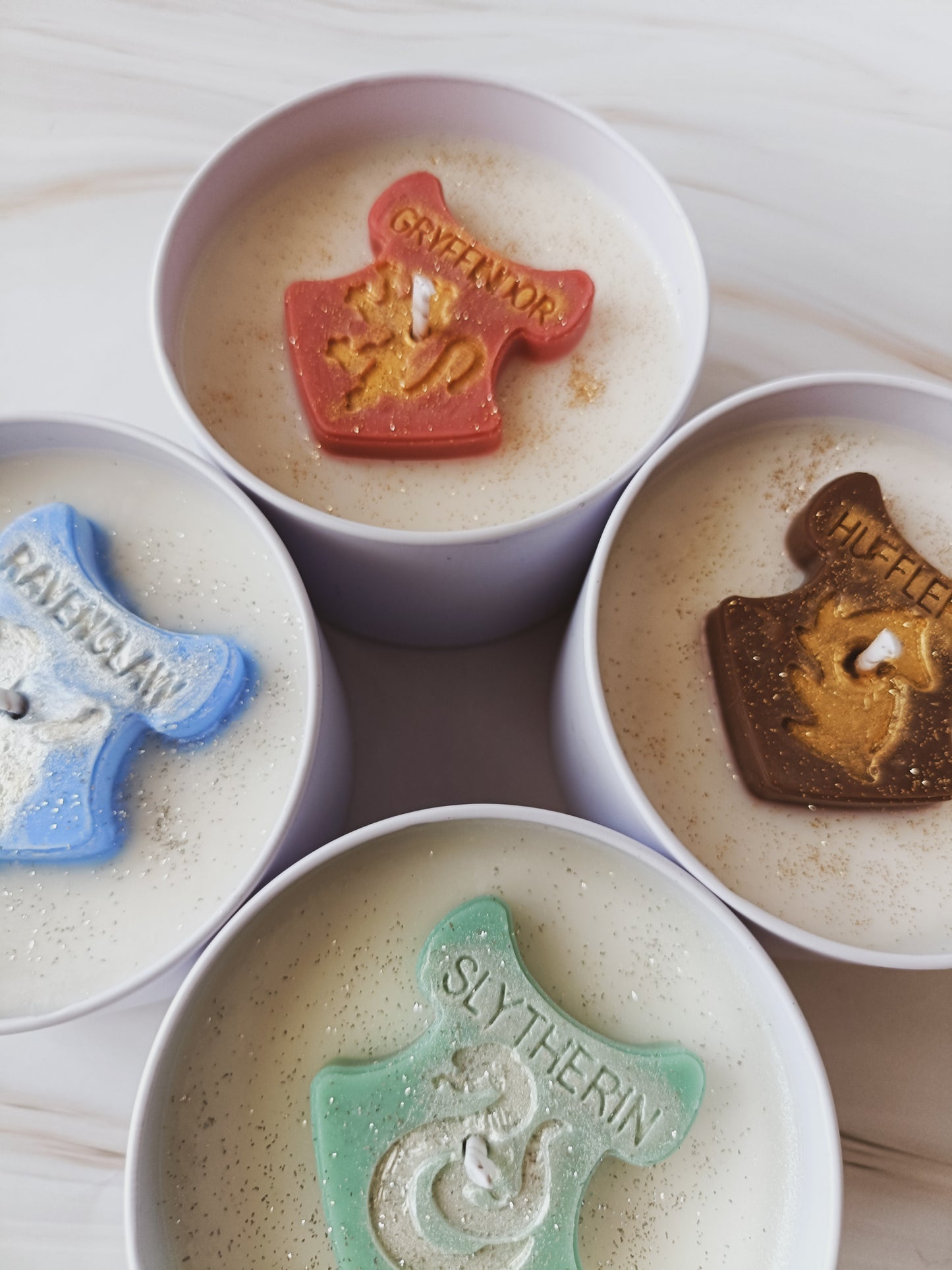 Conjunto 4 velas Harry Potter